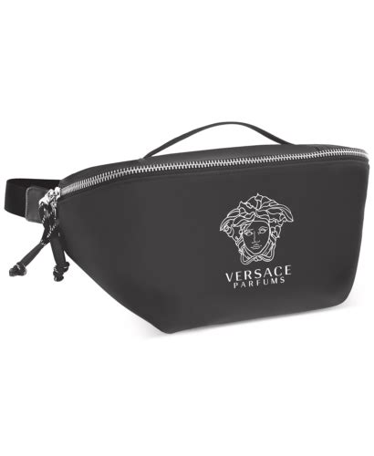 versace perfume fanny pack|Versace fanny belt bag.